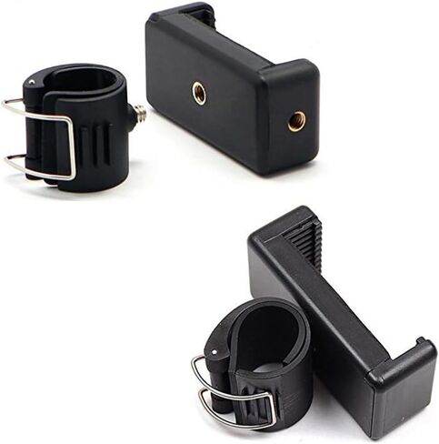 2 حزمة عصا سيلفي جبل حامل الهاتف كليب المشبك القطب جبل الهاتف ل Gopro تمديد القطب عصا سيلفي Monopod المحمولة Vlog مقبض قبضة كاميرا العمل تلسكوبي ترايبود التحكم في الشاشة الثانية in Kuwait