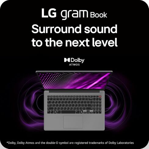 LG gram Book 15-inch Lightweight Laptop Computer, Intel Core i5-1334U Processor, Windows 11 Home, 8GB RAM, 256GB SSD - Titan Silver in Kuwait