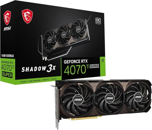 MSI GeForce RTX 4070 Ti Super 16G Shadow 3X OC in Kuwait