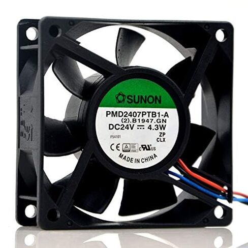 PMD2407PTB1-A Fan ELOMILE PMD2407PTB1-A 24V 4.3W 7020 7CM 3-Wire Inverter Cooling Fan in Kuwait