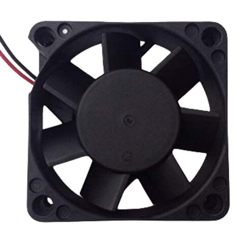D60SH-12C 12V 0.18A 60 مم مروحة - 6025 6 سم 2 سلك UPS مروحة تبريد، أسود in Kuwait