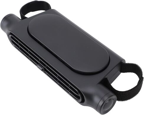 مروحة سيارة Asixxsix، مروحة تبريد بـ 3 سرعات لمقعد السيارة، هادئة وآمنة، مزود طاقة USB بدون شفرات، تبريد خلفي للمقعد لجميع السيارات، شاحنة RV، مسند الرأس (أسود) in Kuwait