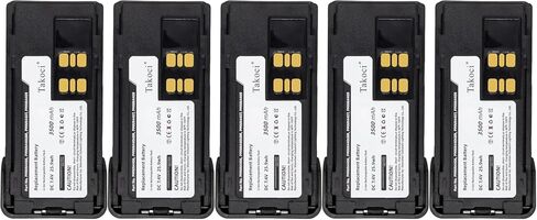 3500mAh 5-Pack PMNN4409AR Two-Way Radio Battery Replacement for XPR7350 XPR7580 XPR7550 XPR3300 APX4000 APX1000 XPR3300 XPR3500 XPR7550 XPR7580 XPR7350 DP4400 PMNN4448 in Kuwait
