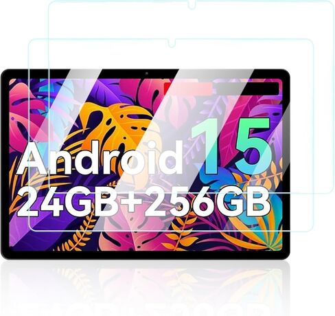 واقي شاشة لجهاز BESTTAB T20 Android 15 مقاس 10 بوصة، مضاد للخدش 9H حساس للمس، حواف مستديرة 2.5D خالية من الفقاعات، سهل التركيب، عبوتان. in Kuwait
