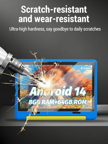 واقي شاشة لجهاز URAO KT1016 مقاس 10 بوصات يعمل بنظام Android 14، زجاج مقسى 9H، مقاوم للسقوط، مقاوم للخدش، خالي من الفقاعات لجهاز URAO 2024، عبوتان in Kuwait