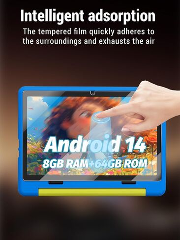 واقي شاشة لجهاز URAO KT1016 مقاس 10 بوصات يعمل بنظام Android 14، زجاج مقسى 9H، مقاوم للسقوط، مقاوم للخدش، خالي من الفقاعات لجهاز URAO 2024، عبوتان in Kuwait