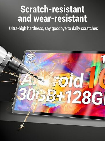 واقي شاشة لجهاز URAO X109 (10 بوصة) Android 16 اللوحي، زجاج مقسى 9 ساعات، مقاوم للسقوط، مقاوم للخدش، خالي من الفقاعات، عبوتان. in Kuwait