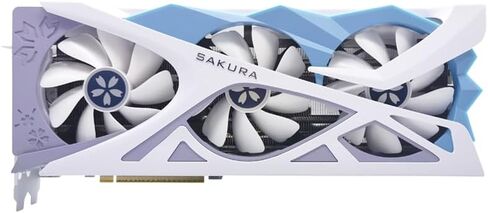 Yeston Sakura Radeon RX 9060 XT 16G GDDR6 128bit بطاقات الفيديو كمبيوتر مكتبي بطاقة رسومات الكمبيوتر in Kuwait