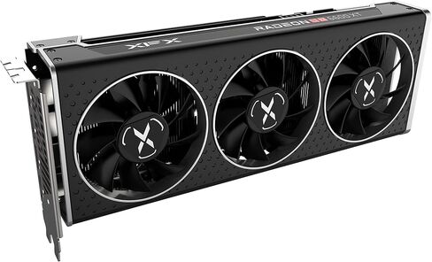 XFX Speedster MERC308 Radeon RX 6600 XT Black Gaming Graphics Card with 8GB GDDR6 HDMI 3xDP, AMD RDNA 2 RX-66XT8TBDQ (Renewed) in Kuwait