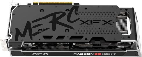 XFX Speedster MERC308 Radeon RX 6600 XT Black Gaming Graphics Card with 8GB GDDR6 HDMI 3xDP, AMD RDNA 2 RX-66XT8TBDQ (Renewed) in Kuwait