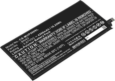 ALLC Replacement Battery for Xiaomi Mi Pad 5 Pro/MI Pad 5 Pro 5G/Pad 5 Pro/Pad 5 Pro 5G,PN:BN4D,4200mAh in Kuwait