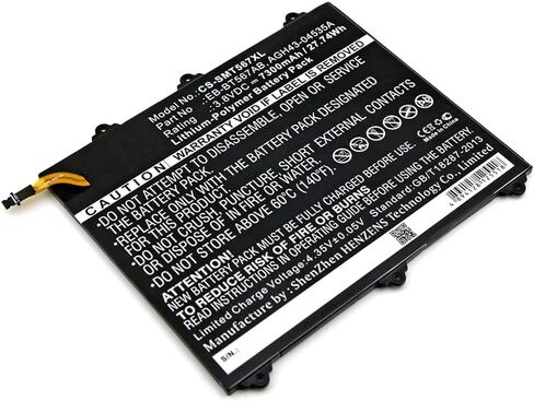 ALLC بطارية بديلة لجهاز Samsung Galaxy Tab E 9.6 XLTE/SM-T560NU/SM-T567/SM-T567V، PN:EB-BT567ABA/GH43-04535A، 7300 مللي أمبير في الساعة in Kuwait