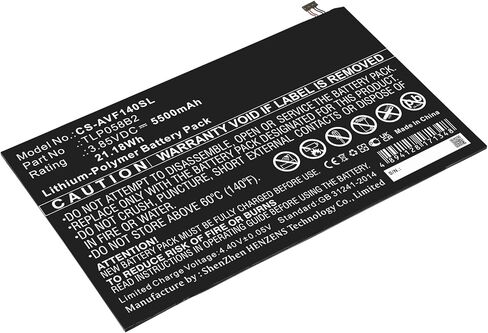 ALLC Replacement Battery for Vodafone Tab Prime 7/VFD-1400,PN:TLP058B2,5500mAh in Kuwait