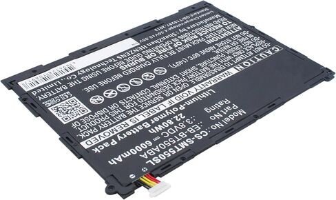 ALLC Replacement Battery for Samsung Galaxy Tab A 9.7/Galaxy Tab A Plus 9.7 WiFi/SM-P350/SM-P351 Galaxy Tab A Plus 9.7/SM-P550/SM-P555/SM-P555Y/SM-T550/SM-T555/SM-T555C,6000mAh in Kuwait