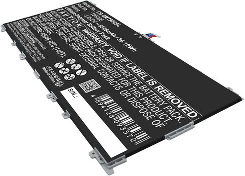ALLC بطارية بديلة لجهاز Samsung Galaxy TabPRO 12.2/Galaxy TabPRO 12.2 LTE-A 64GB/SM-T900/SM-T905، PN:T9500E، 9500 مللي أمبير في الساعة in Kuwait