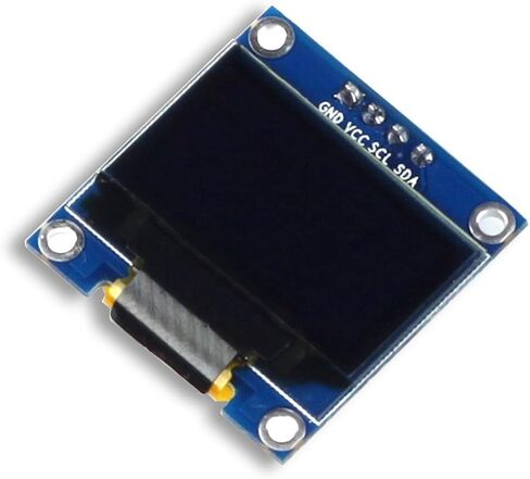 0.96 Inch OLED Module 12864 128x64 Yellow Blue SSD1306 Driver I2C Serial Self-Luminous Display Board for Arduino Raspberry Pi Pico in Kuwait