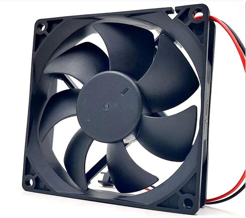 KDE2409PTB1-6A DC24V 3.6W 0.15A 4200RPM±10% 8.5m/s 92X92X25mm 2-Wire Cooling Fan in Kuwait