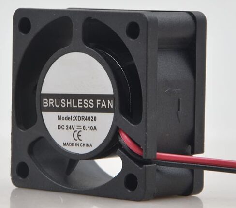 24V 0.10A 2.4W 8000RPM 10.1CFM 40X40X20MM 2-Wire Cooling Fan in Kuwait