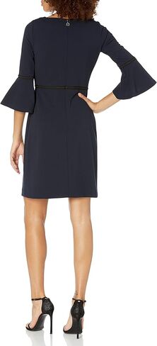 Tommy Hilfiger Scuba Crepe Bell Sleeve Dress in Saudi Arabia