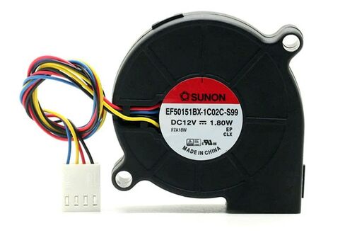 ل EF50151BX-1C02C-S99 12 فولت 1.8 واط 5 سنتيمتر توربو مروحة التبريد in Kuwait