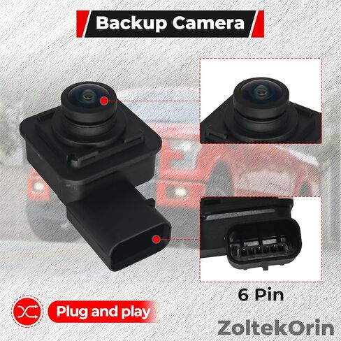 Backup Camera for Ford F-150 2015-2019, OEM Replacement for FL3Z-19G490-B/D, 170° Wide HD Night Vision Waterproof Rear View Reverse Camera in Kuwait
