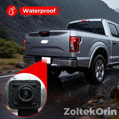 Backup Camera for Ford F-150 2015-2019, OEM Replacement for FL3Z-19G490-B/D, 170° Wide HD Night Vision Waterproof Rear View Reverse Camera in Kuwait