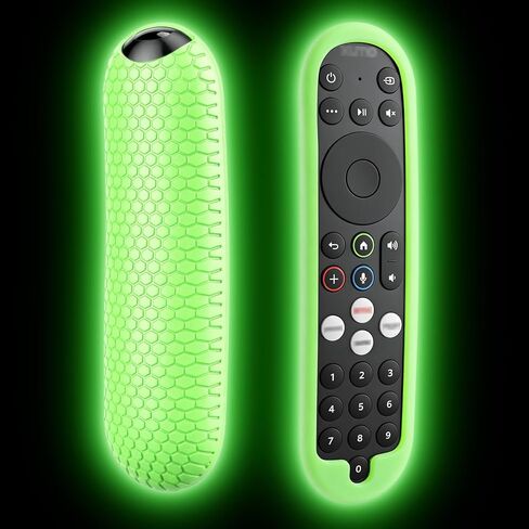 Silicone Protective Case for Xumo PR3 Voice Remote Control Case Cover Skin Holder Sleeve for Released 2025 Xumo Stream Box Spectrum TV Shockproof Remote Bumper Cover,Anti-Slip,Skin-Friendly-Glowblue in Kuwait