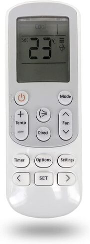 Replacement Remote Control for Samsung DB93-15169G AJ007JNADCH AJ007JNADCH/AA AJ009JNADCH AJ009JNADCH/AA AJ012JNADCH AJ012JNADCH/AA AJ018JNADCH AJ018JNADCH/AA AJ024JNADCH AC Air Conditioner in Kuwait