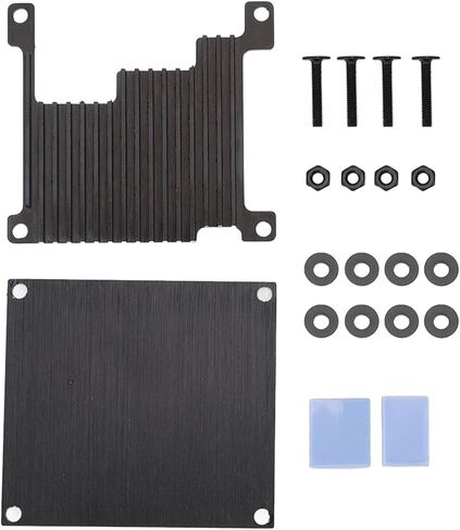 Development Board case, Oxidation Resisting Passive Cooling Enclosure with Heat Dissipation for Orange Pi 3, Includes Bottom Plate top Plate in Kuwait