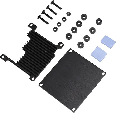 Development Board case, Oxidation Resisting Passive Cooling Enclosure with Heat Dissipation for Orange Pi 3, Includes Bottom Plate top Plate in Kuwait