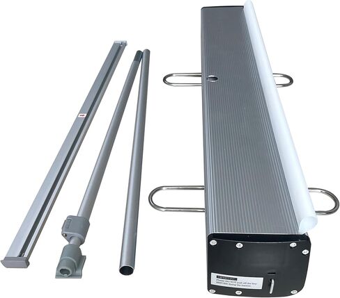 Retractable Banner Stand 24" W x 60" H – Heavy Duty Roll Up Banner Display with Padded Carrying Bag for Trade Show, Exhibition, Business Advertising (Stand Only) in Kuwait
