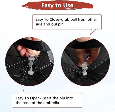 26" Headband Umbrella Hat [2 Pcs] - Hands Free Foldable Umbrella Cap Sun Hat Use for Fishing & Gardening & Golf & Camping & Hiking - [Gray] Black Glue Top Outdoor in Kuwait