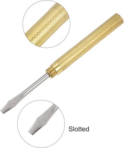 3 in 1 Mini Multifunction Copper Hammer and Screwdriver 10mm Dia Multitool Hammer with Slotted Screwdriver in Kuwait
