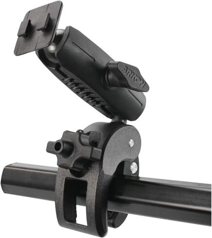 ARKON Mounts Robust Clamp Mount with Dual-T Compatible Head, Adjustable Arm, Optional Security Knob Included, for Handlebars, Carts, Worktops, & More in Kuwait