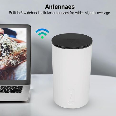 WiFi 6 5G Router Dual SIM High Speed 5G CPE Router NR NSA SA with 2. WAN Port 4X4 MIMO OFDMA for Home Gaming Streaming 50+ Devices (US Plug) in Kuwait