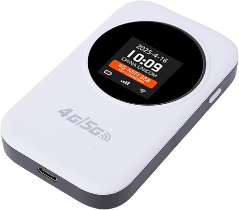 Cuifati 4G Mobile Hotspot, Portable WiFi Router with SIM Card Slot and 3000mAh Battery for Travel, Home, Office, Supports 10 Users in Kuwait