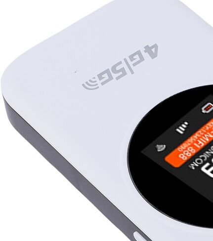 Cuifati 4G Mobile Hotspot, Portable WiFi Router with SIM Card Slot and 3000mAh Battery for Travel, Home, Office, Supports 10 Users in Kuwait