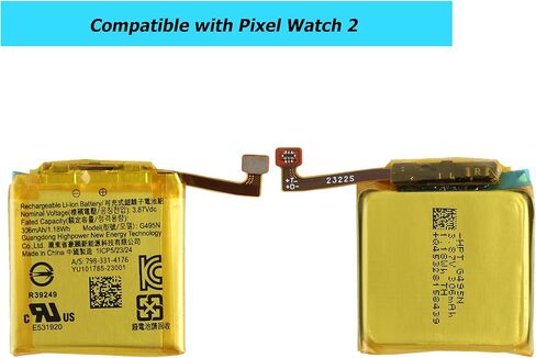 بطارية بديلة G495N جديدة متوافقة مع Google Pixel Watch 2 مع مجموعة الأدوات الفنية in Kuwait