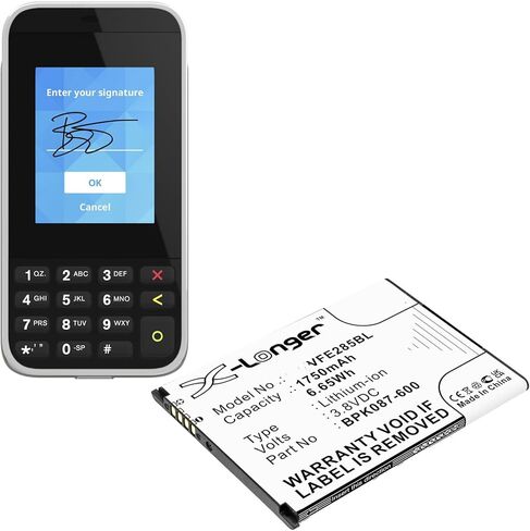 استبدال بطارية 3.8 فولت BPK087-600 لـ Verifone E285، IPAY E285، BPK087-600-01-A BPK087-600-01-B BPK087-600-01-C محطة الدفع in Kuwait