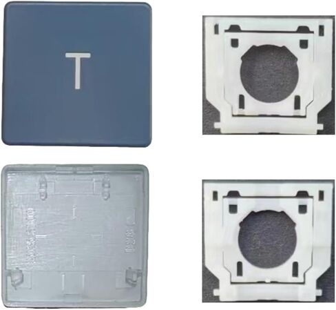 Replacement Letter T Keycap Keys and Hinges Compatible for Surface Laptop 3/4/5/6 13.5/15inch 1867 1868 1872 1873 1950 1951 1953 1958 1959 1978 1979 Keyboard Key Cap (Black) in Kuwait