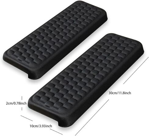 2 PCS Desk Edge Cushion Forearms - L-Shaped Desk Elbow Pad Comfortable Arm Rest for Office/Home/Gaming in Kuwait