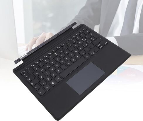 لوحة مفاتيح JTLB لرسو السفن للكمبيوتر اللوحي Latitude 5285 5290 2in1 K16M، مع لوحة لمس، تصميم QWERTY، يتوافق مع جهازك، مصمم للتكامل السلس in Kuwait