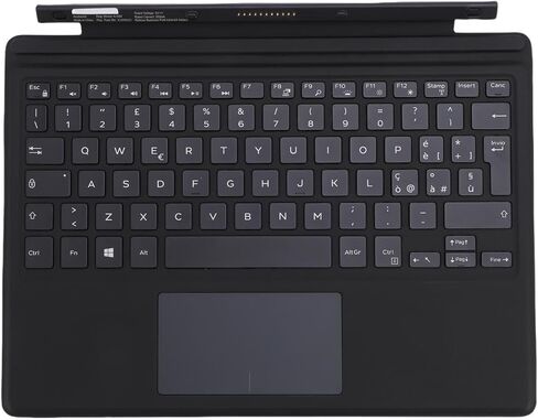 لوحة مفاتيح JTLB لرسو السفن للكمبيوتر اللوحي Latitude 5285 5290 2in1 K16M، مع لوحة لمس، تصميم QWERTY، يتوافق مع جهازك، مصمم للتكامل السلس in Kuwait