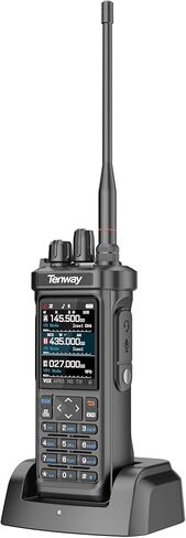 Tenway TP-900 PRO 10W Handheld CB Radio | GPS/APRS/Bluetooth Programming, NOAA Alert, AM/FM/SW/MW/LW RX, Spectrum Analyzer Tri-Band Emergency Ham Radio Type-C Walkie Talkie for Outdoor Camping Hiking in Kuwait