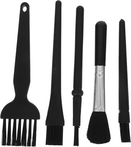 5pcs Computer Keyboard Cleaning Brush, Anti-Static Nylon Electronics Cleaning Brush Kit, for Computer Keyboard, Printer, Phone, Sewing Machine, Car Interior Detailing in Kuwait