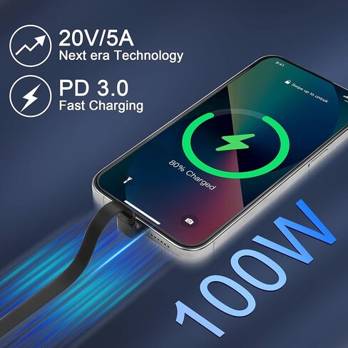 90°Angled Type-C Male to Female Short Cable PD 100W USB C Fast Charging Cord Extra Flexible Flat USB C Cable Compatible with Phone 16/15,Cars,Tablets,Power Bank,20cm/0.65ft in Kuwait