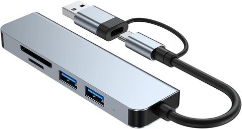 CAMVATE USB Type-C Type-A 5-in-1 Docking Station Multiport Adapter-3407 in Kuwait