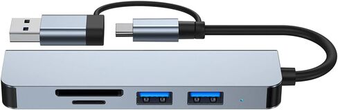 CAMVATE USB Type-C Type-A 5-in-1 Docking Station Multiport Adapter-3407 in Kuwait