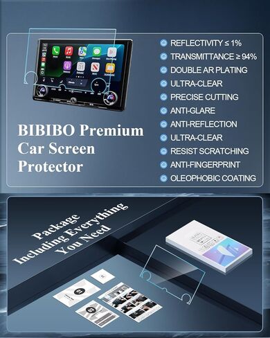 BIBIBO Matte Anti-Glare for 2026 Subaru Uncharted Screen Protector 2026 Subaru Uncharted (Premium FWD/Sport/GT) شاشة لمس 14 بوصة [زجاج مقسى مضاد للخدش] 2026 Subaru Uncharted Accessories in Kuwait