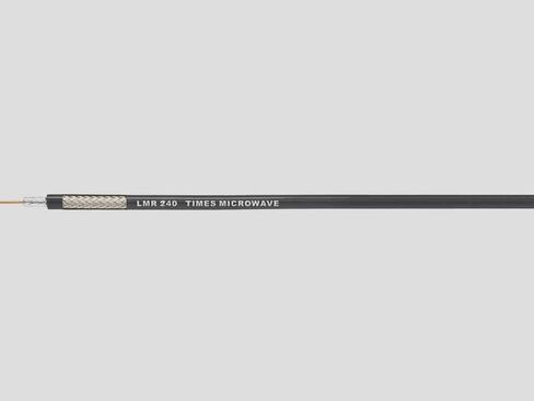 60' Foot LMR-240 Coaxial Assembly Jumper with N-Male to SMA Male Connection in Kuwait